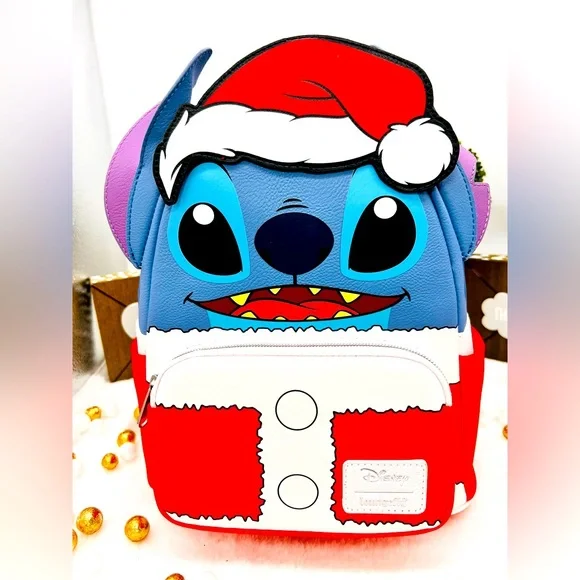 Lilo & Stitch Holiday Santa Stitch Mini Backpack Holiday Santa Stitch (Lilo & Stitch) EE Exclusive Mini  main image 4